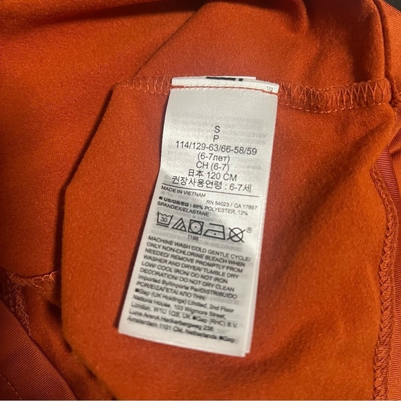 Gap Fit Boys Small Burnt Orange Track Jogger Set with Pockets and Drawstring EUC - Picture 6 of 13